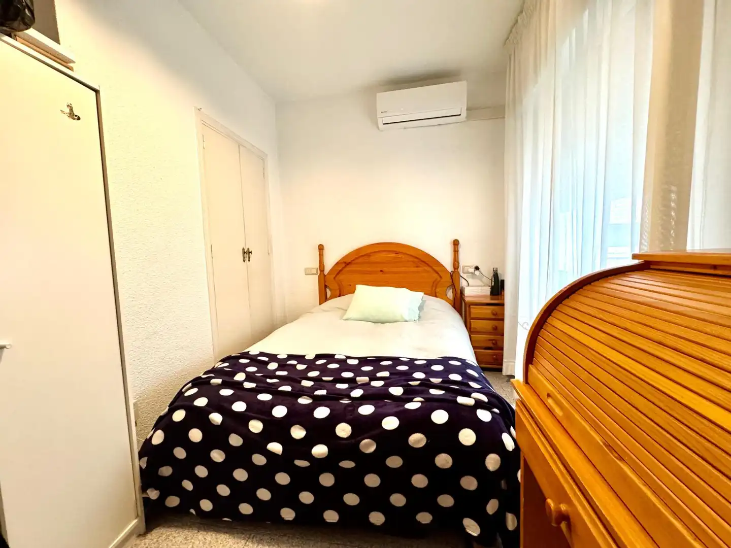 Bedroom of Flat for sale in Murcia  with Air Conditioner