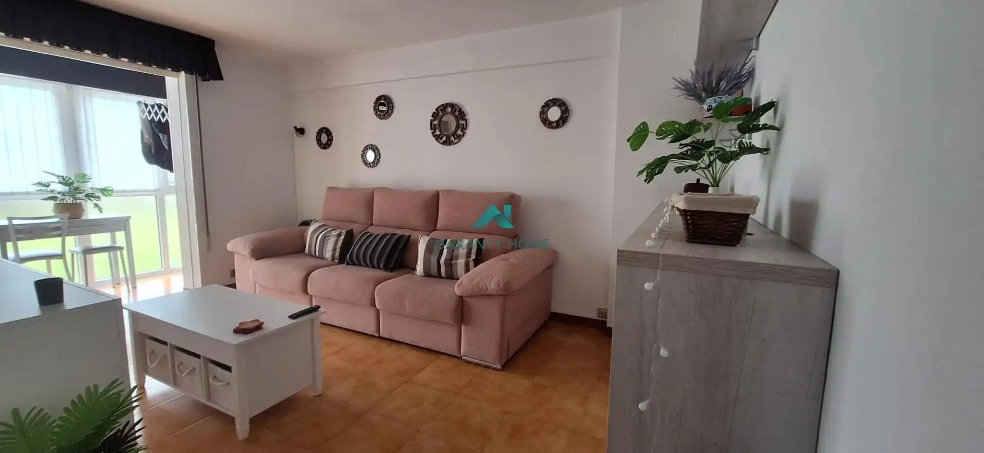 Living room of Study for rent in Laredo  with Heating and Furnished