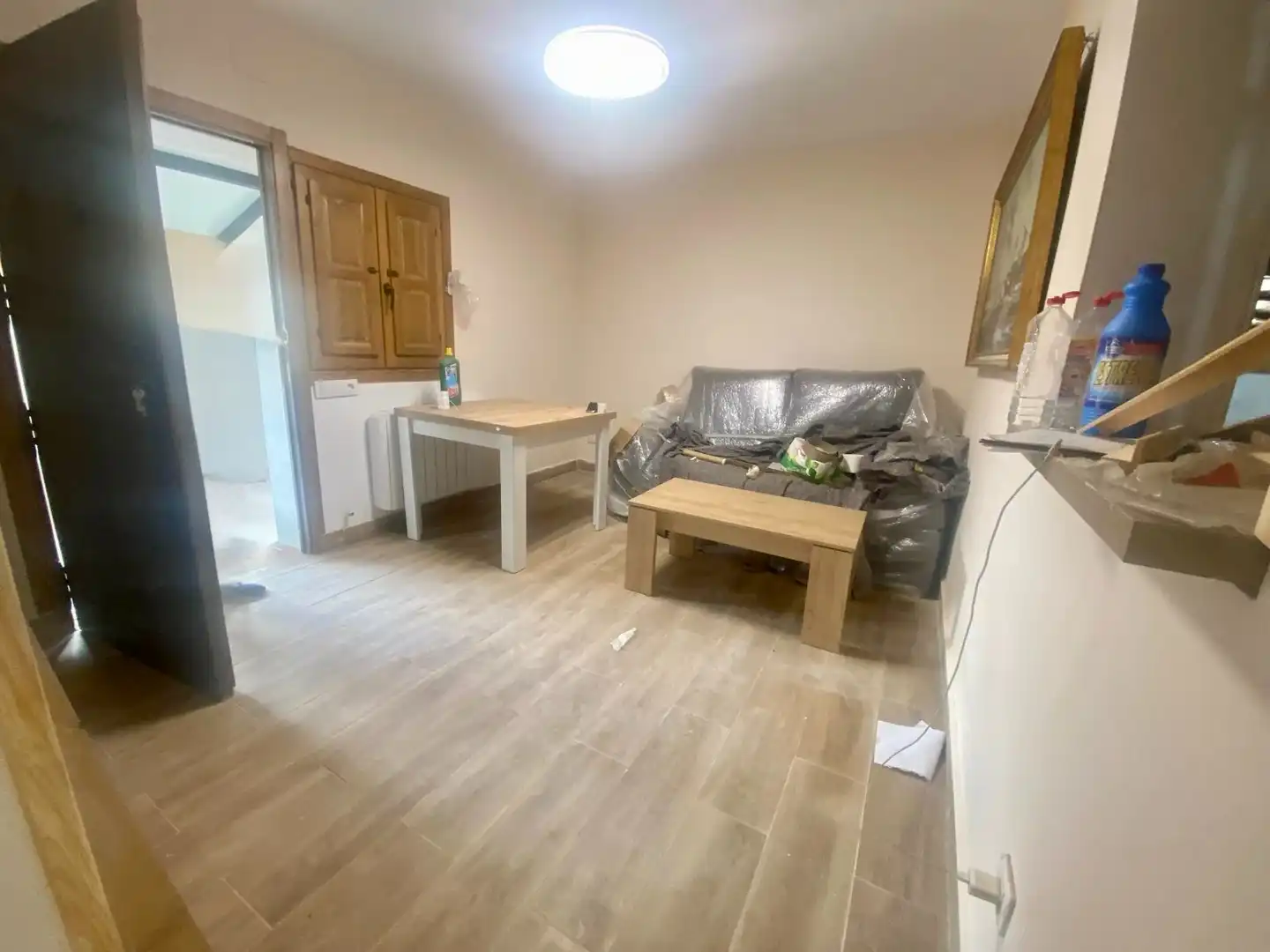 Living room of Houses for sale in Albalate de Zorita  with Heating, Private garden and Storage room