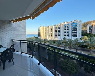 Vista exterior de Apartament de lloguer en Villajoyosa / La Vila Joiosa amb Aire condicionat, Jardí privat i Terrassa