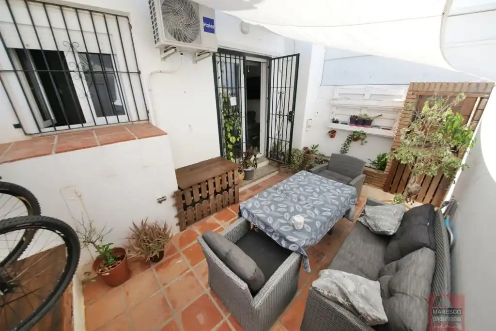 Terrasse von Wohnungen zum Verkauf in Mijas mit Klimaanlage, Terrasse und Gemeinschaftspool
