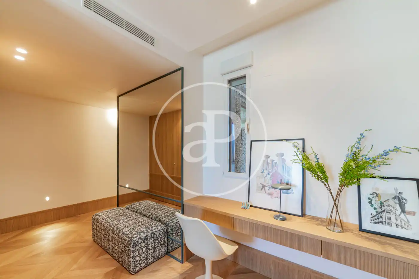 Schlafzimmer von Wohnung zum Verkauf in Madrid mit Klimaanlage, Heizung und Terrasse