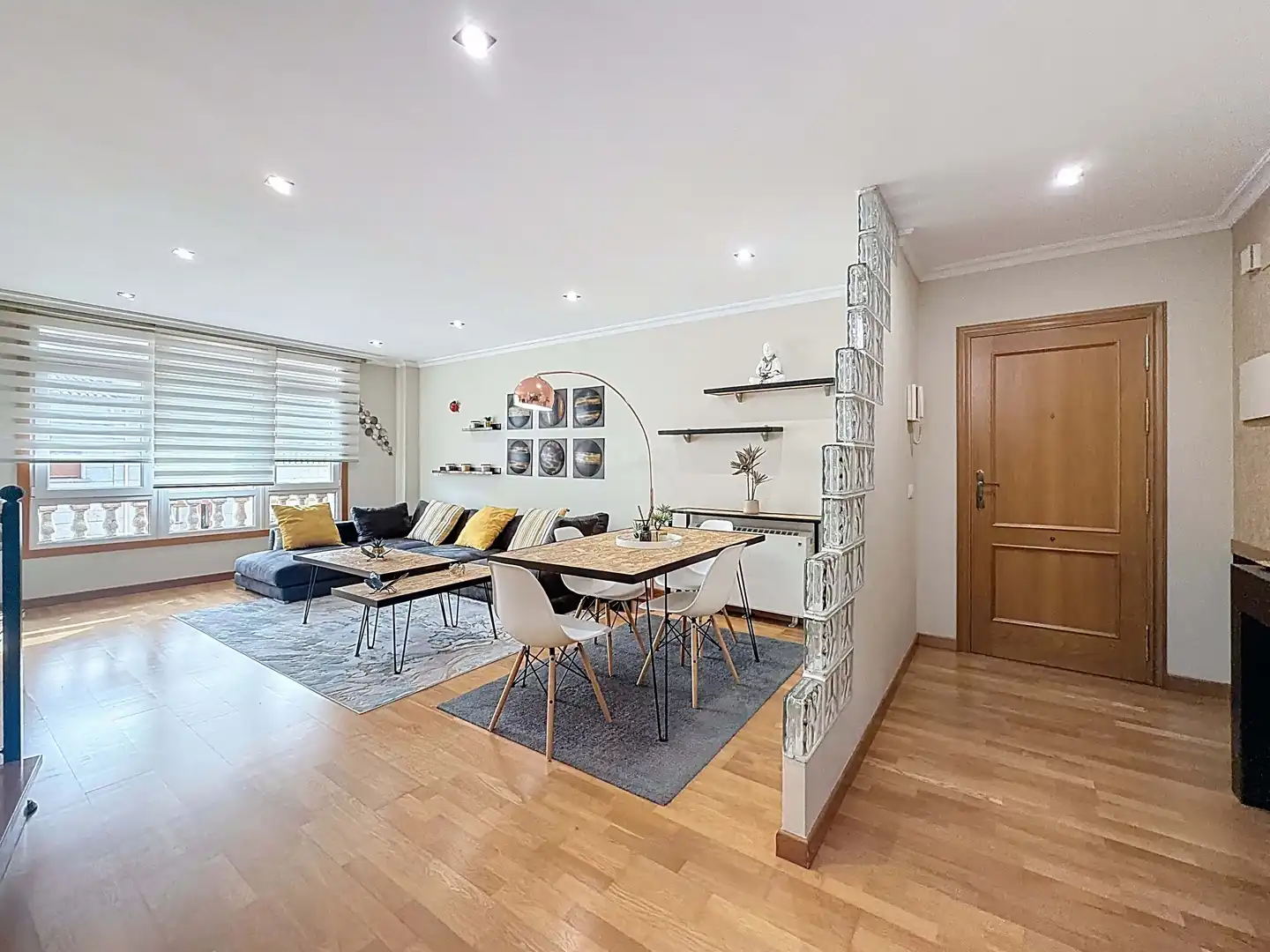 Sala de estar de Dúplex en venta en Ribadumia con Calefacción