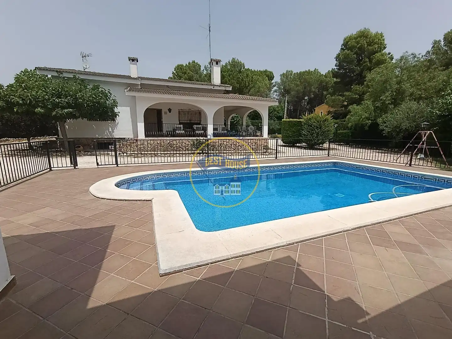 Piscina de Casa o xalet en venda en Ontinyent amb Aire condicionat, Calefacció i Jardí privat