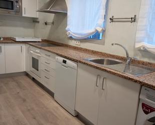 Cuina de Pis de lloguer en  Zaragoza Capital amb Aire condicionat, Calefacció i Terrassa