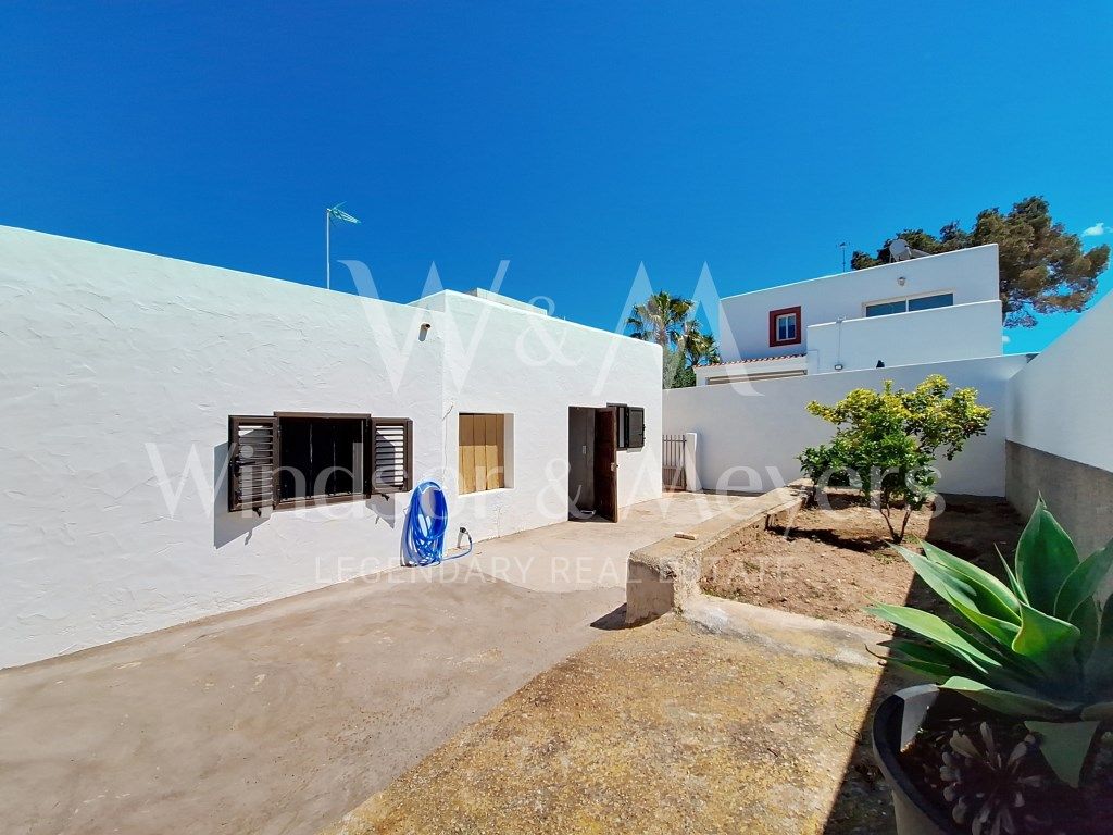 Exterior view of Country house for sale in Sant Josep de sa Talaia  with Air Conditioner, Terrace and Storage room