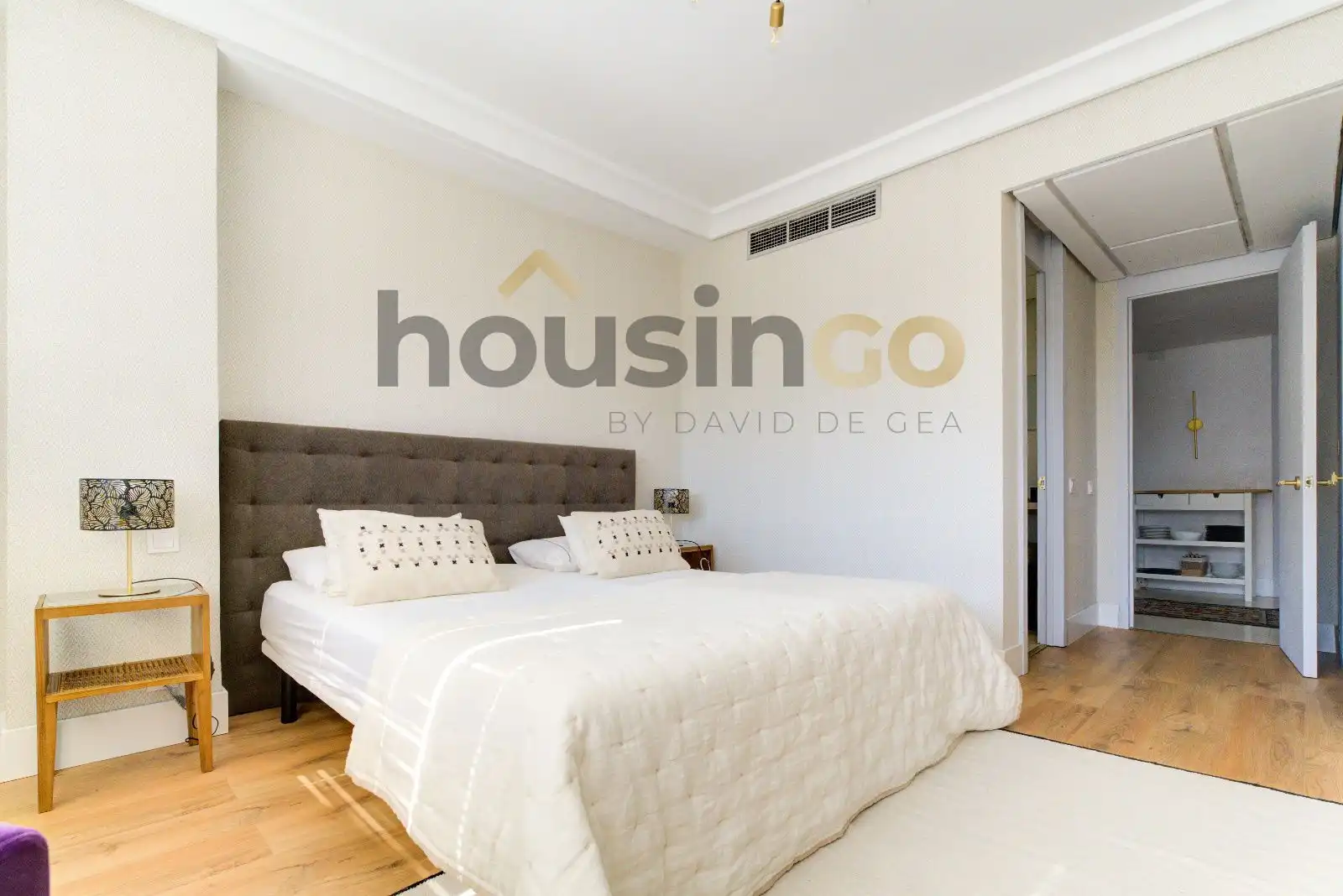 Habitación de Piso de alquiler en Madrid con Aire acondicionado, Calefacción y Amueblado