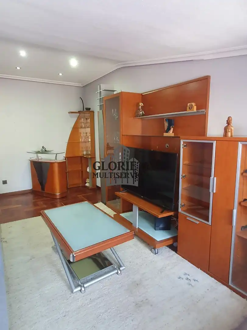 Wohnzimmer von Dachboden zum Verkauf in Vigo  mit Klimaanlage, Heizung und Parkett