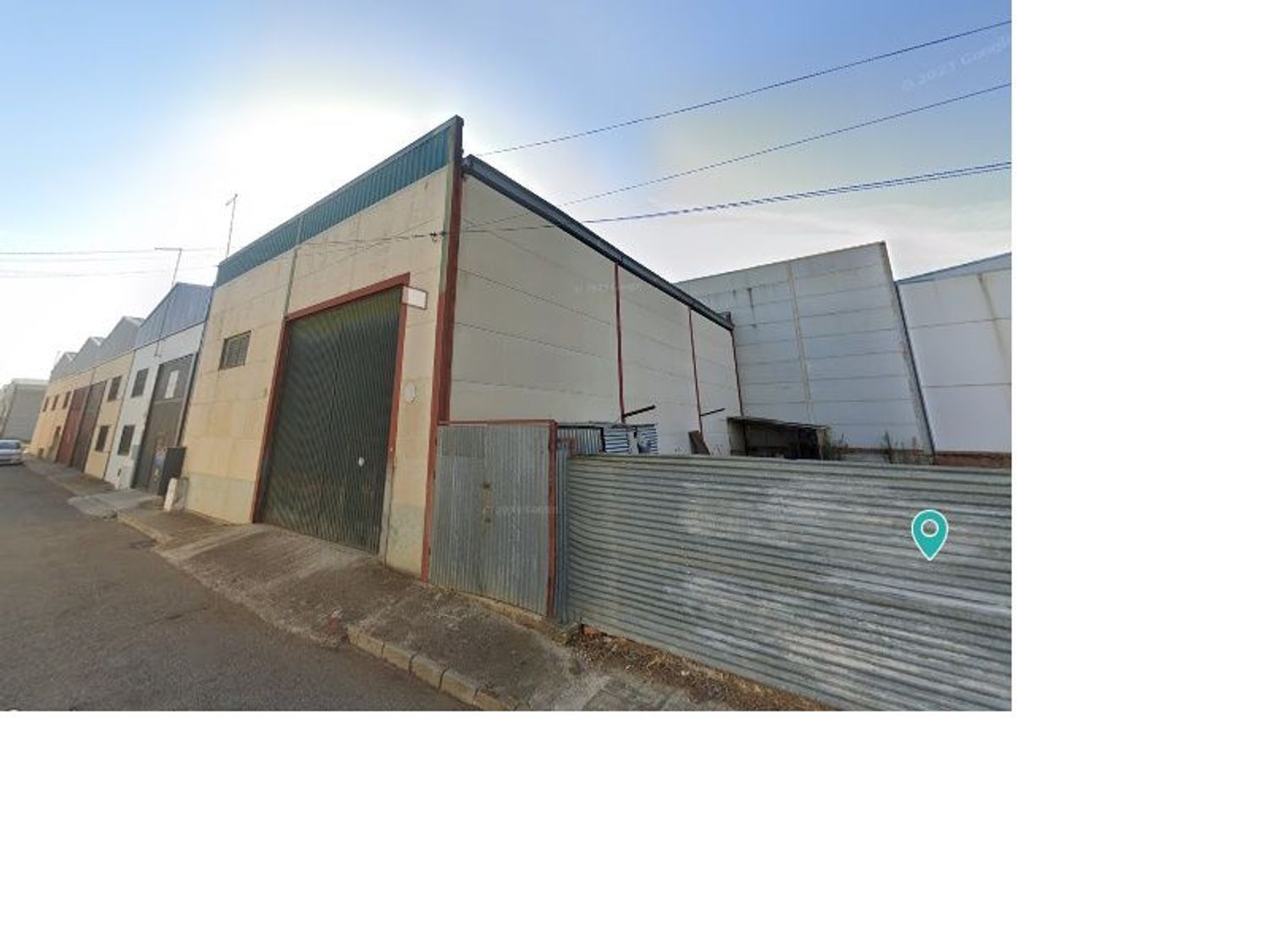 Exterior view of Industrial buildings for sale in Cañada Rosal