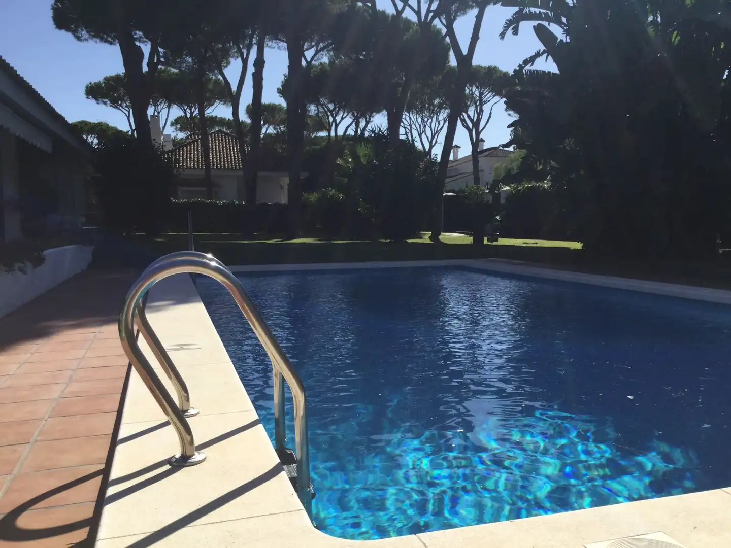 Swimming pool of Houses for sale in El Puerto de Santa María  with Air Conditioner, Private garden and Storage room