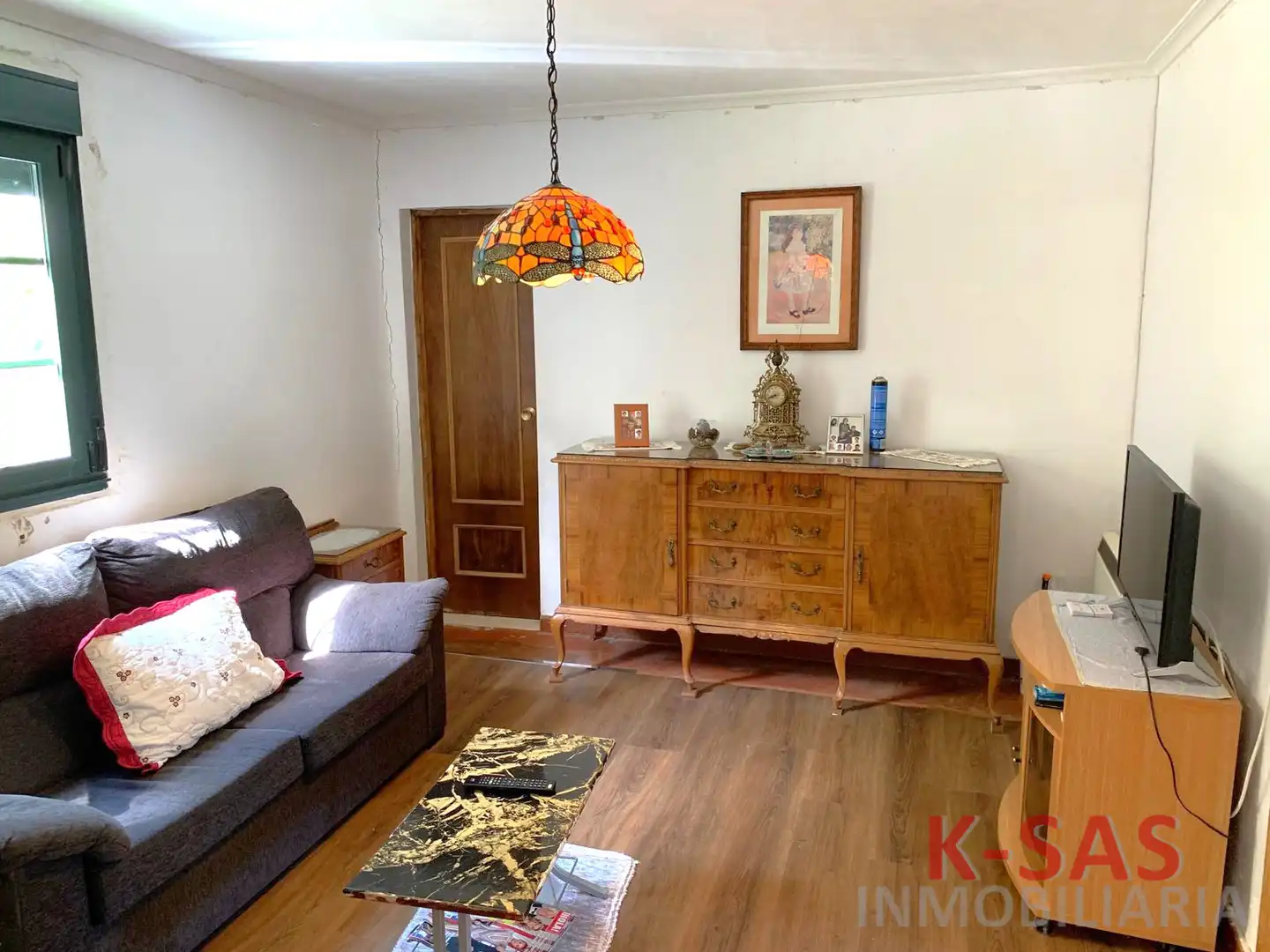 Living room of Houses for sale in Lobios  with Furnished