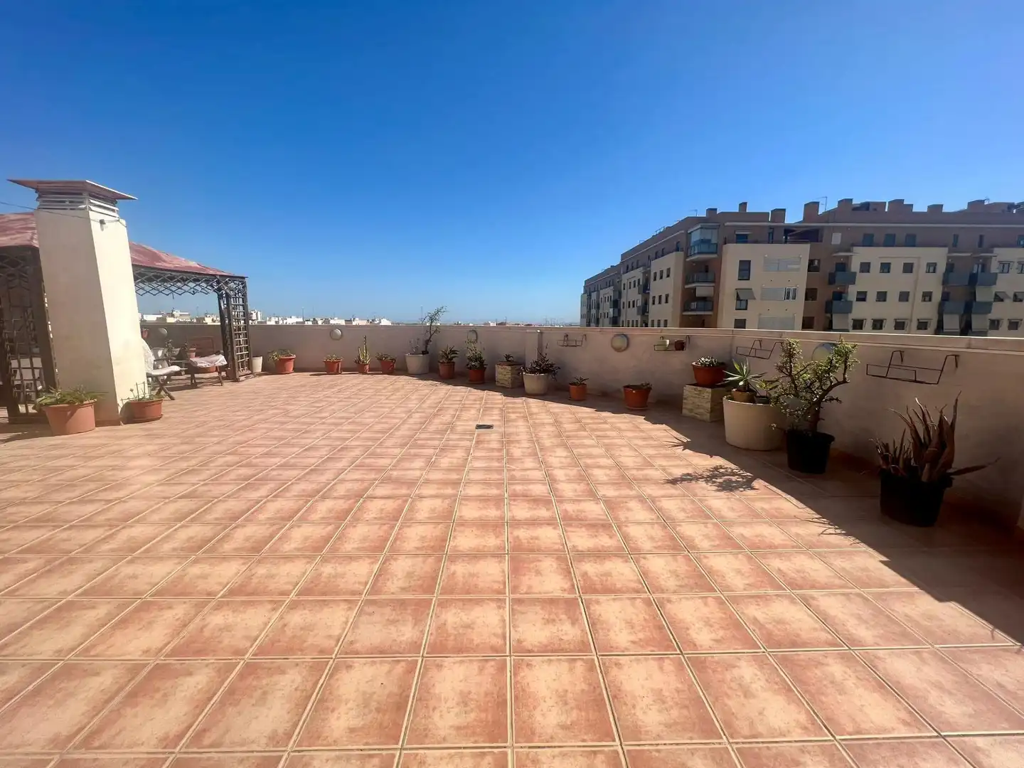 Terraza de Ático de alquiler en Elche / Elx con Aire acondicionado, Calefacción y Terraza