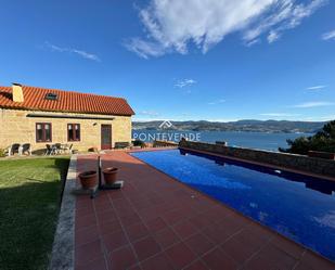 Swimming pool of House or chalet for sale in Poio  with Heating, Terrace and Swimming Pool