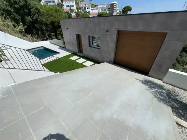 Terrace of Houses for sale in Sant Pol de Mar  with Air Conditioner, Private garden and Terrace