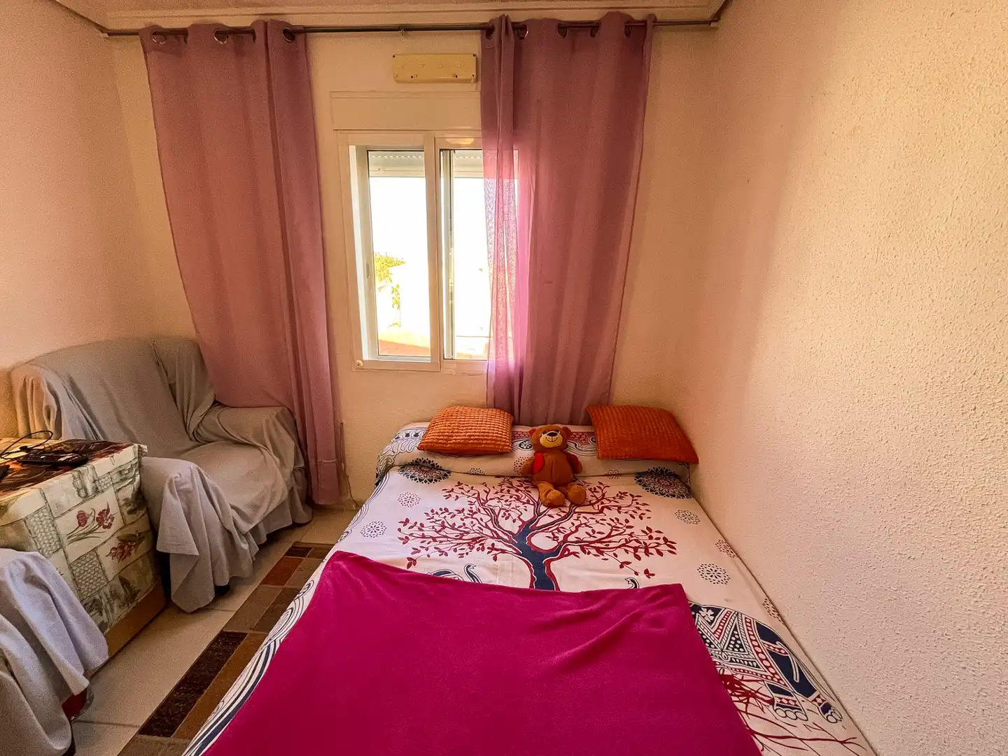 Schlafzimmer von Wohnung zum Verkauf in Sagunto / Sagunt mit Klimaanlage, Heizung und Möbliert