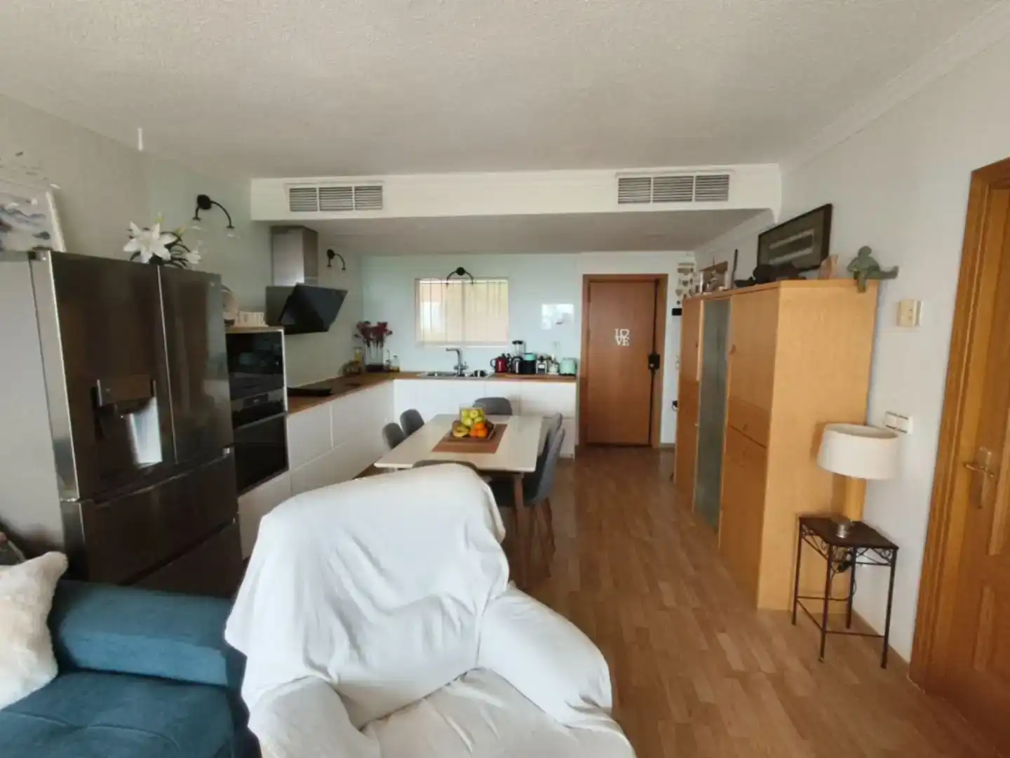 Küche von Wohnung zum Verkauf in Málaga Capital mit Klimaanlage, Schwimmbad und Balkon