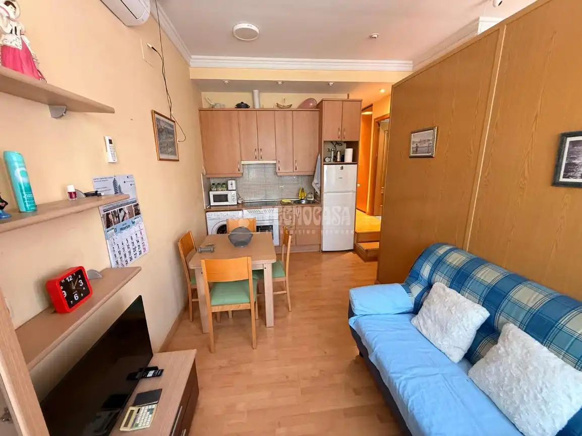 Wohnzimmer von Wohnung zum Verkauf in Madrid mit Klimaanlage, Möbliert und Haustechnik