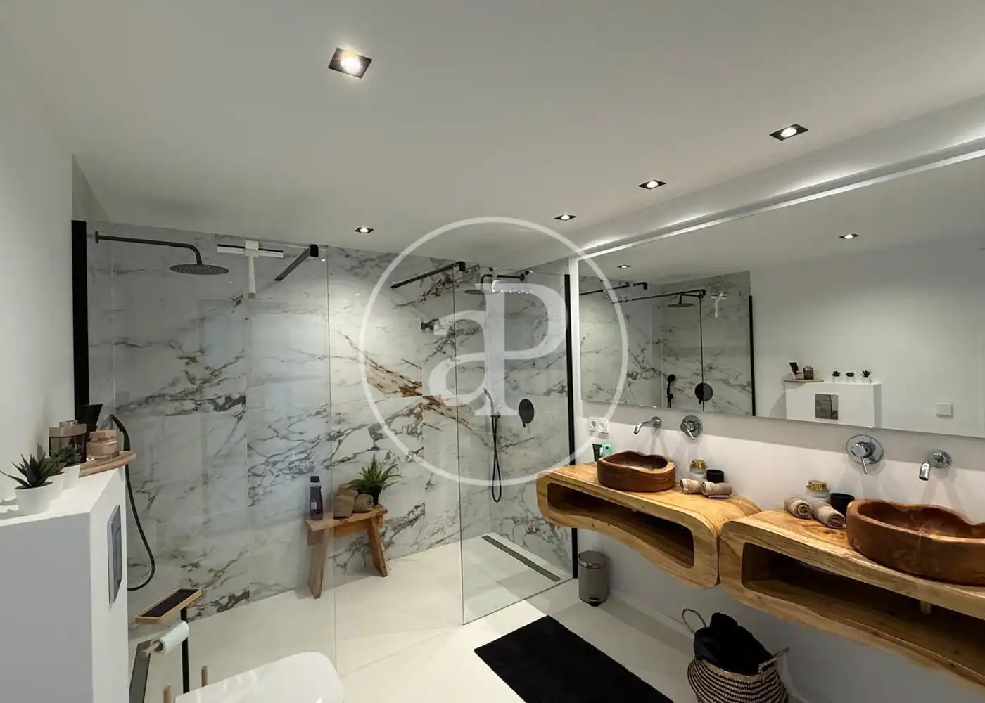 Baño de Casa o chalet de alquiler en Calvià con Aire acondicionado, Calefacción y Jardín privado