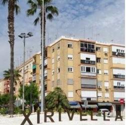 Exterior view of Flat to rent in Xirivella  with Air Conditioner, Terrace and Balcony