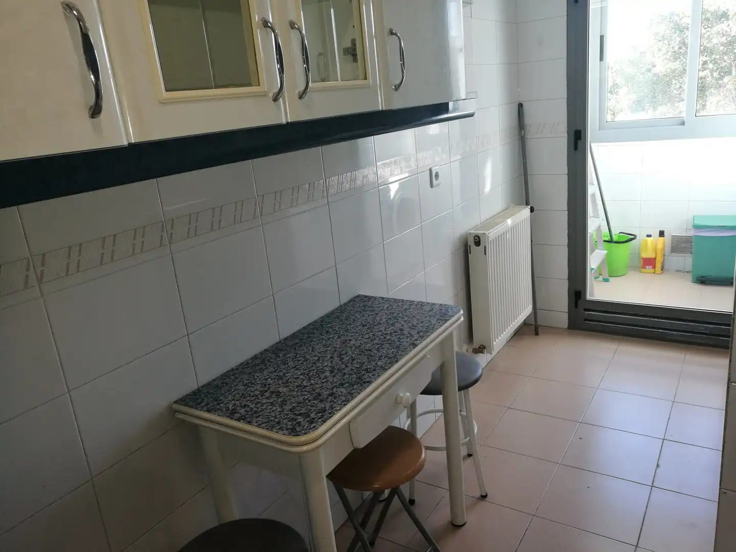 Cocina de Piso de alquiler en Madrid con Aire acondicionado, Calefacción y Terraza