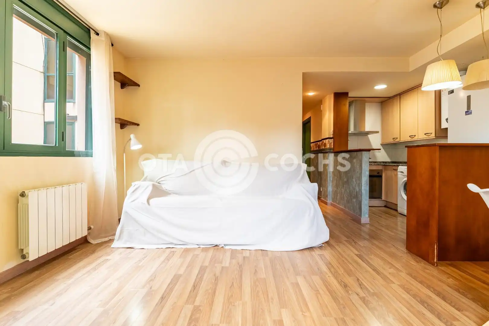 Sala de estar de Piso en venta en Prades con Calefacción y Parquet