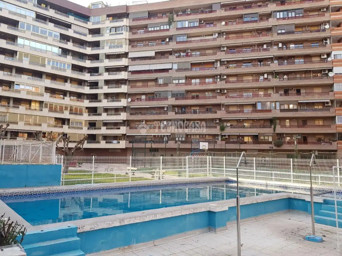 Swimming pool of Duplexes for sale in Zaragoza  with Heating, Terrace and Storage room