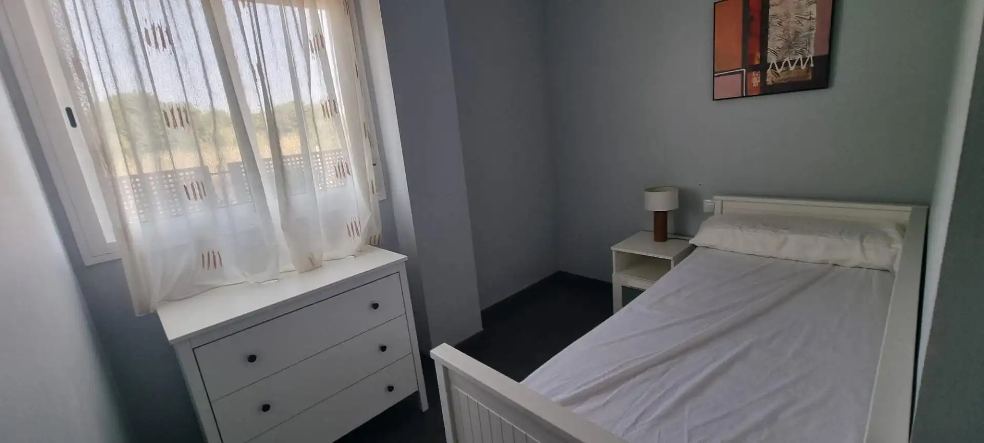 Dormitori de Apartament en venda en Alcalà de Xivert amb Aire condicionat, Jardí privat i Terrassa