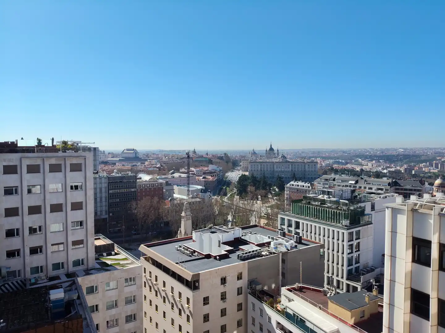 Exterior view of Apartments for rent in Madrid  with Air Conditioner, Heating and Furnished