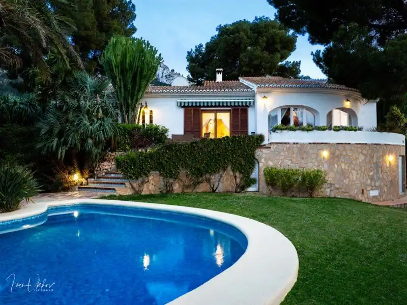 Jardín de Casa o chalet en venta en Dénia con Aire acondicionado, Calefacción y Trastero