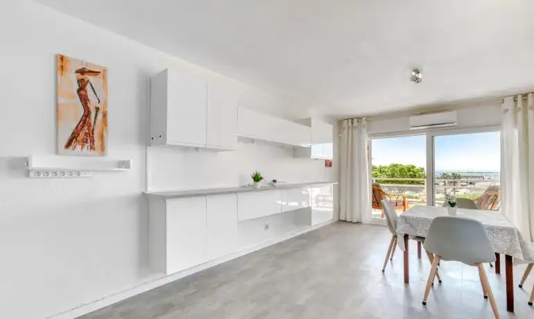 Cocina de Apartamento en venta en Roses con Aire acondicionado, Calefacción y Parquet