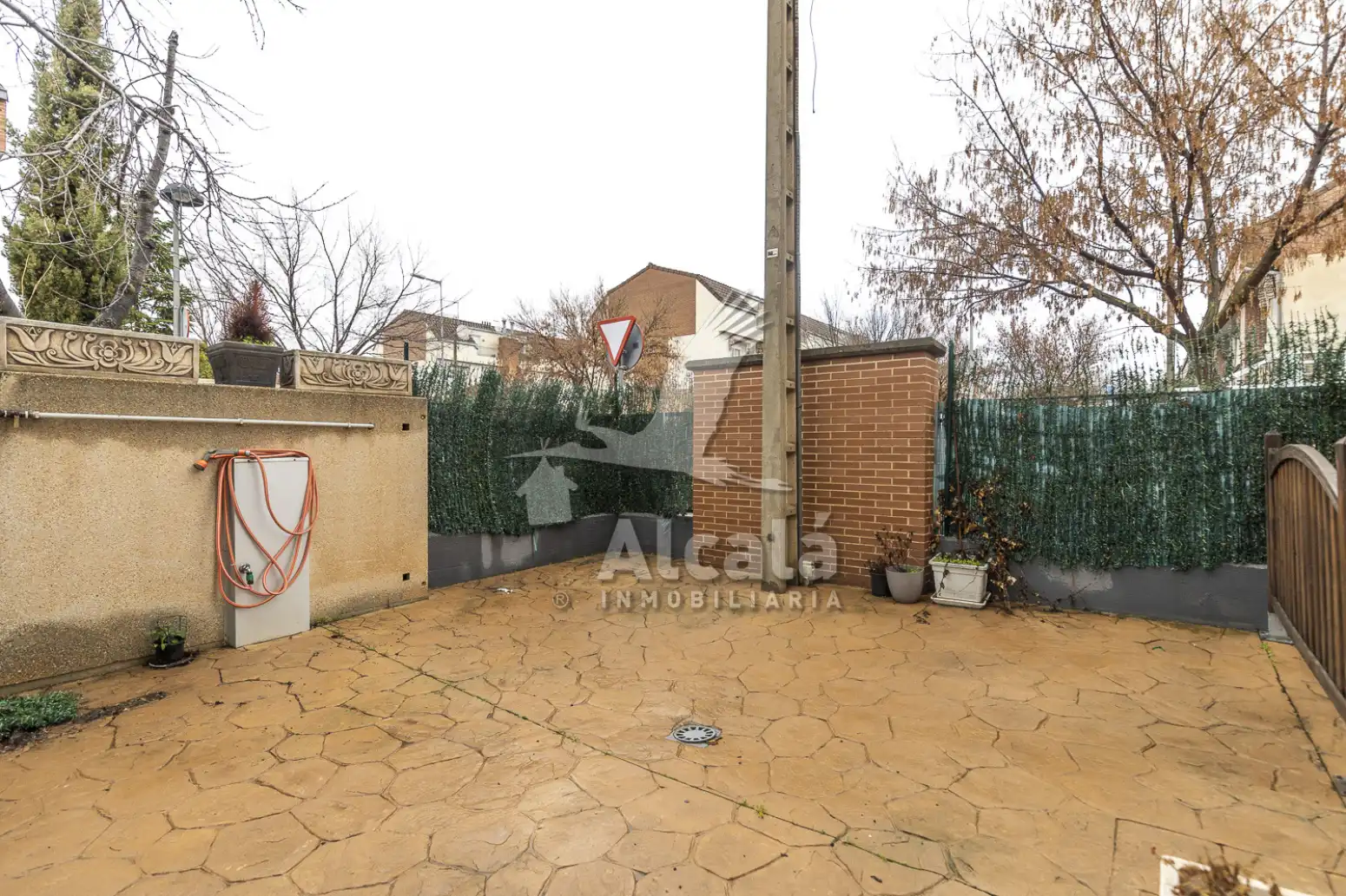 Garten von Einfamilien-Reihenhaus zum Verkauf in Alcalá de Henares mit Heizung und Terrasse