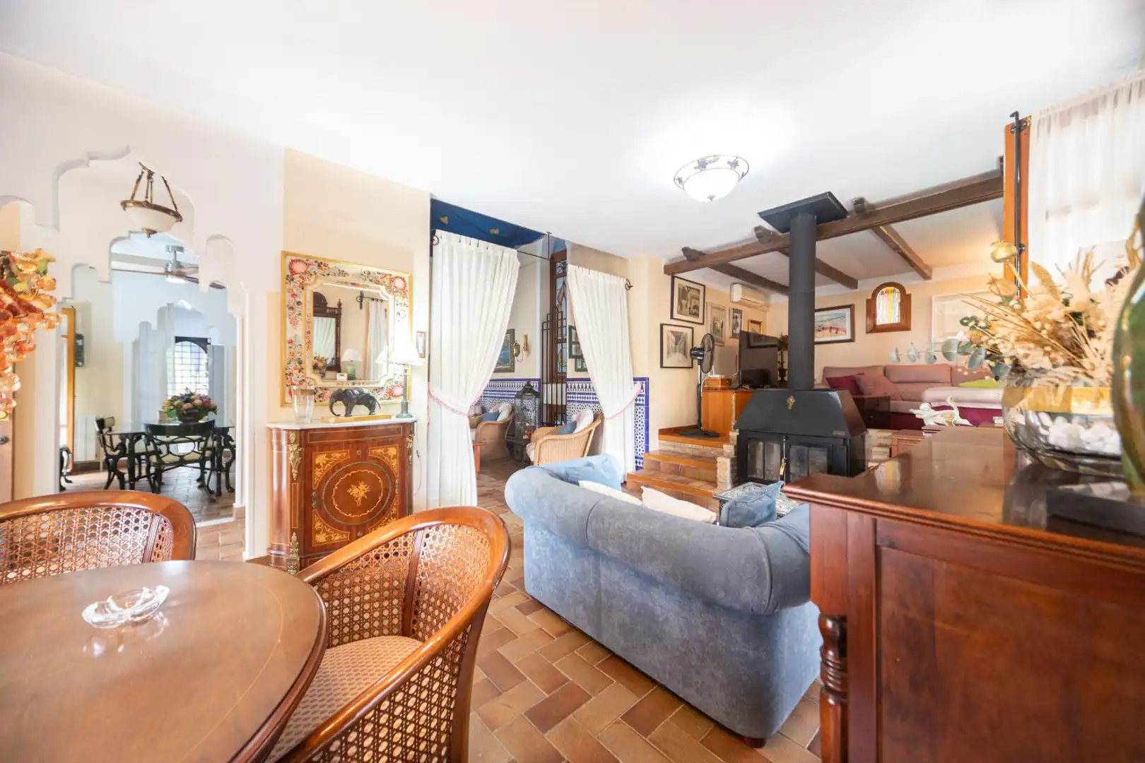 Living room of Houses for sale in Murcia  with Air Conditioner, Heating and Private garden
