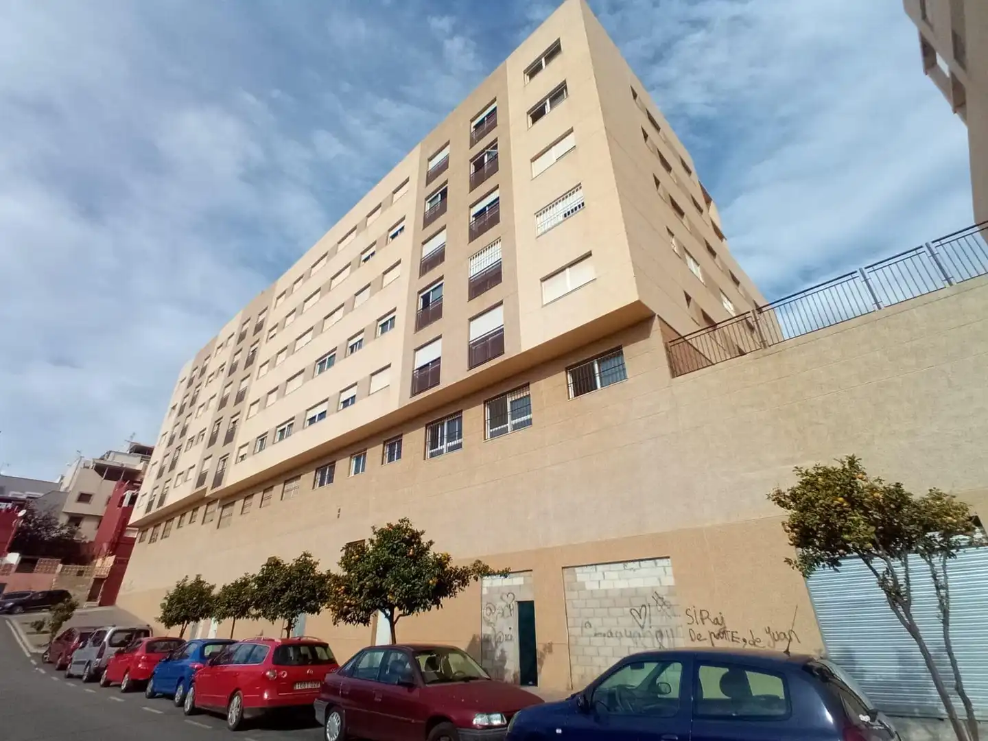 Vista exterior de Garatge en venda en Ceuta