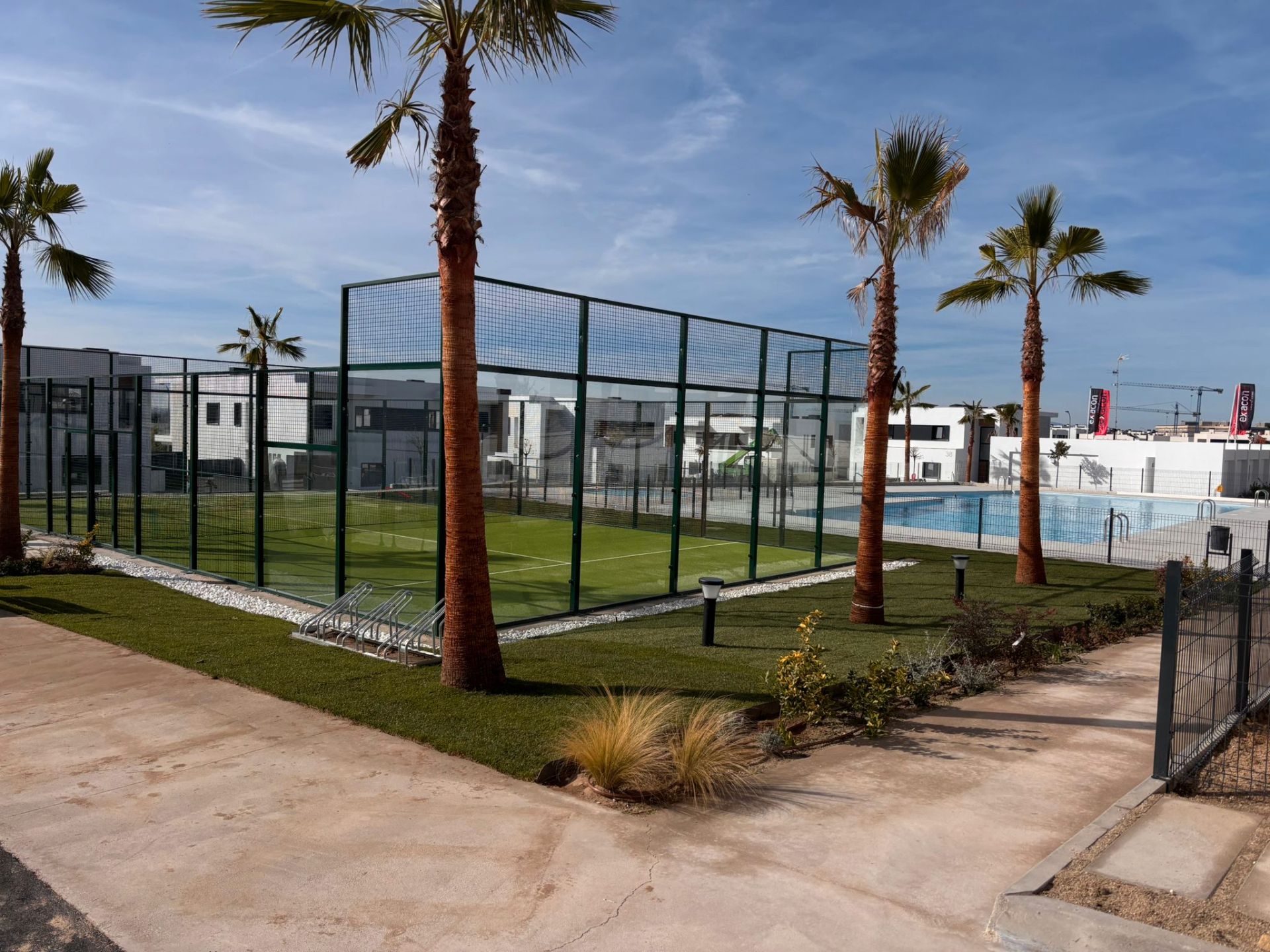 Swimming pool of Single-family semi-detached for sale in Villaviciosa de Odón  with Air Conditioner, Private garden and Terrace