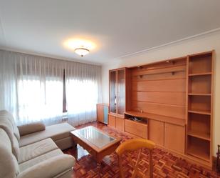 Living room of Flat to rent in Gijón   with Heating and Parquet flooring