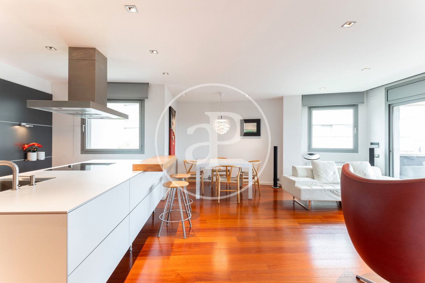 Living room of Flat for sale in Rubí  with Air Conditioner, Heating and Terrace