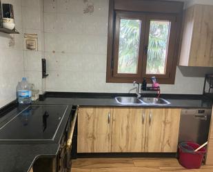 Kitchen of Country house to rent in Lalín  with Private garden