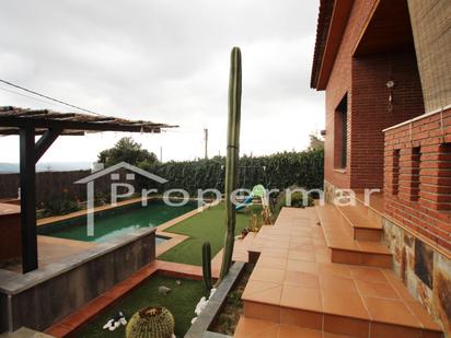 Terrace of House or chalet for sale in Sant Pere de Vilamajor  with Air Conditioner, Heating and Private garden