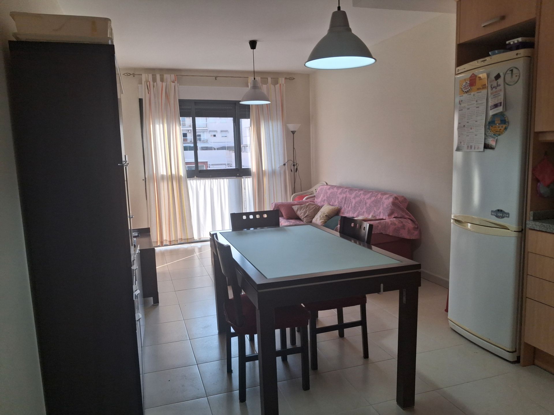 Comedor de Piso de alquiler en Benicarló con Aire acondicionado, Calefacción y Terraza