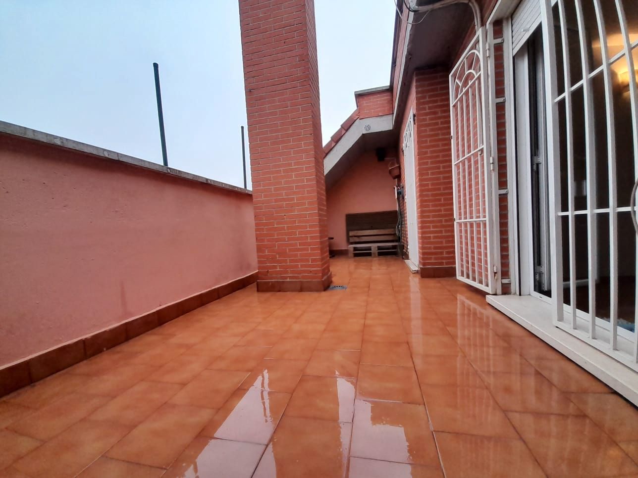 Terrace of Attic to rent in  Madrid Capital  with Air Conditioner, Heating and Parquet flooring