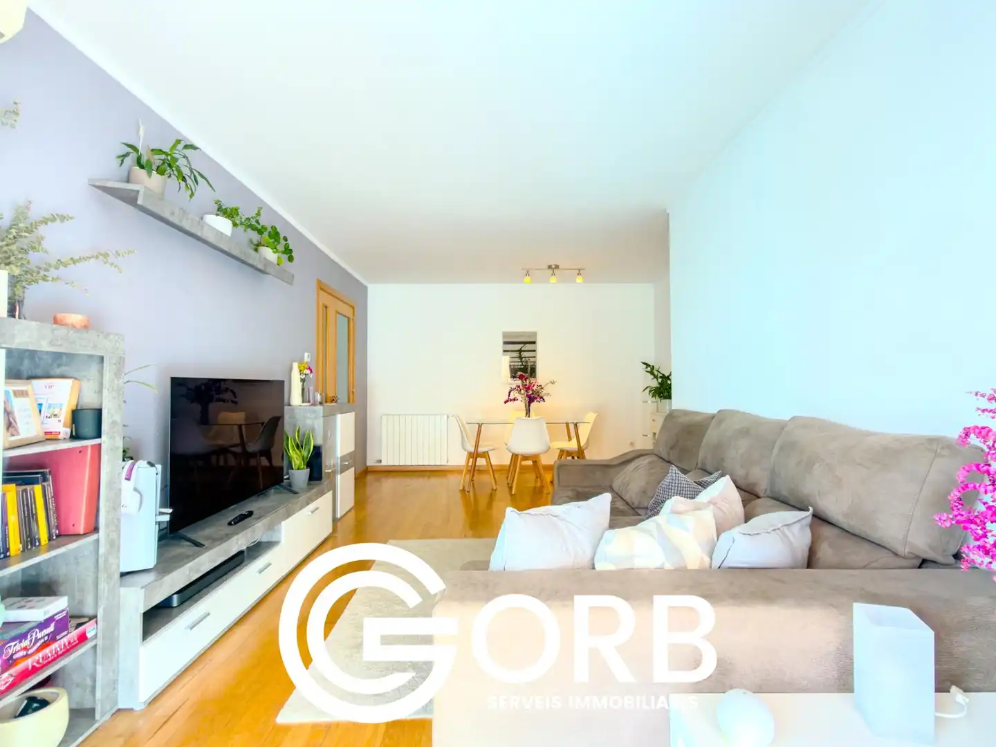 Living room of Flat for sale in Mataró  with Air Conditioner, Heating and Private garden