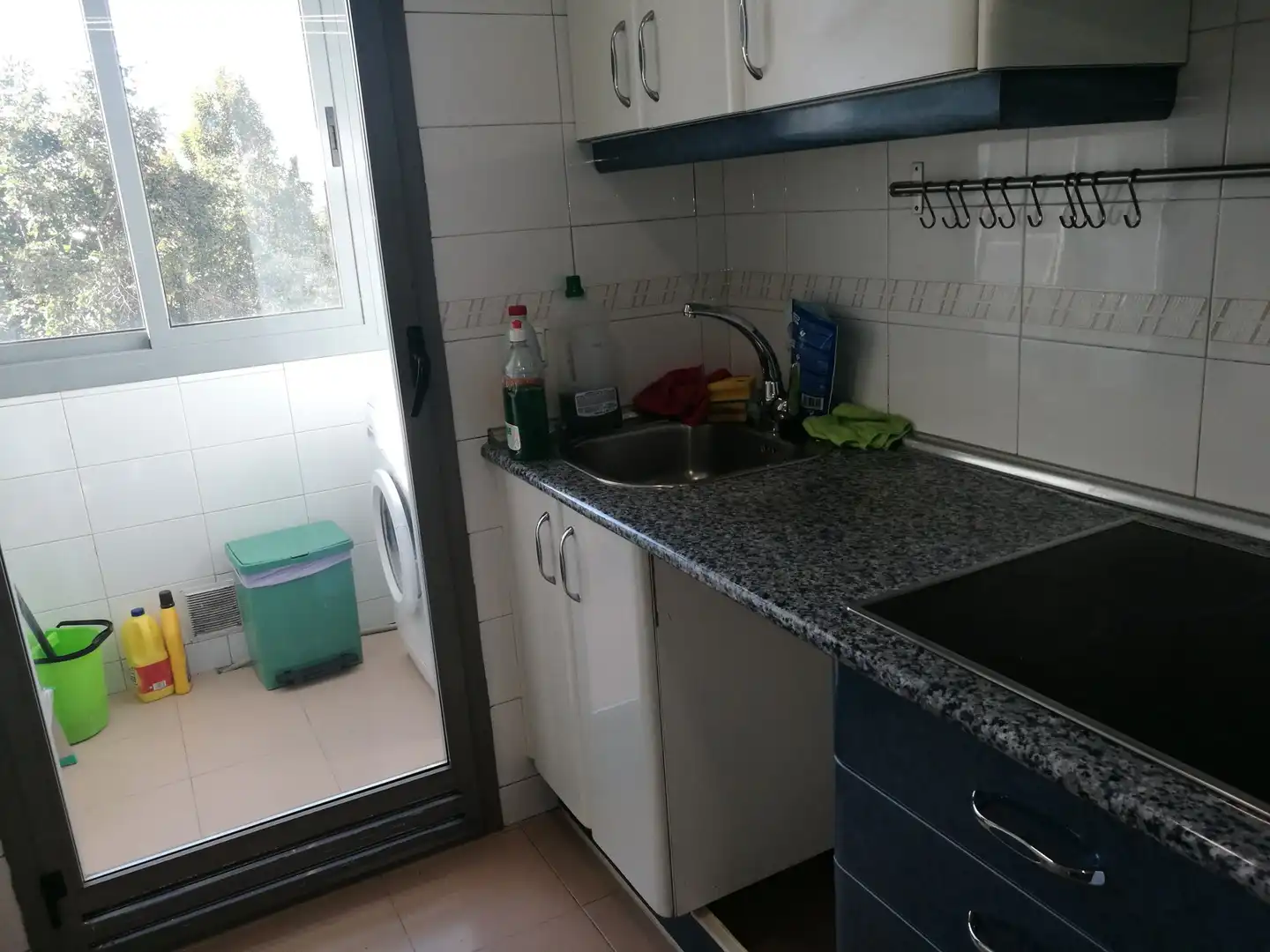 Cocina de Piso de alquiler en Madrid con Aire acondicionado, Calefacción y Terraza