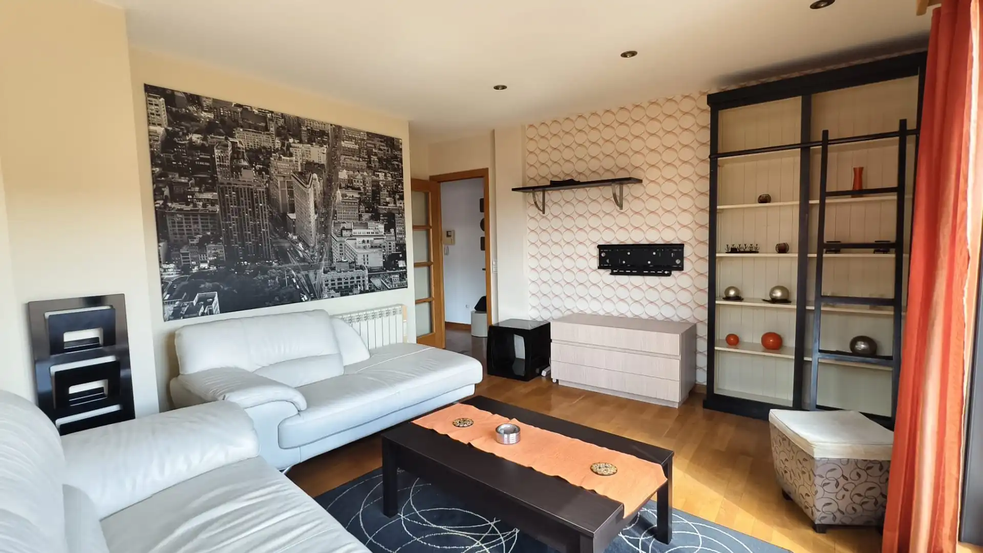 Sala de estar de Ático en venta en Oseiro