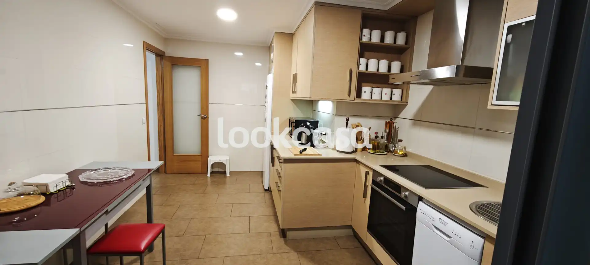 Kitchen of Flat for sale in Sanxenxo  with Heating, Parquet flooring and Terrace