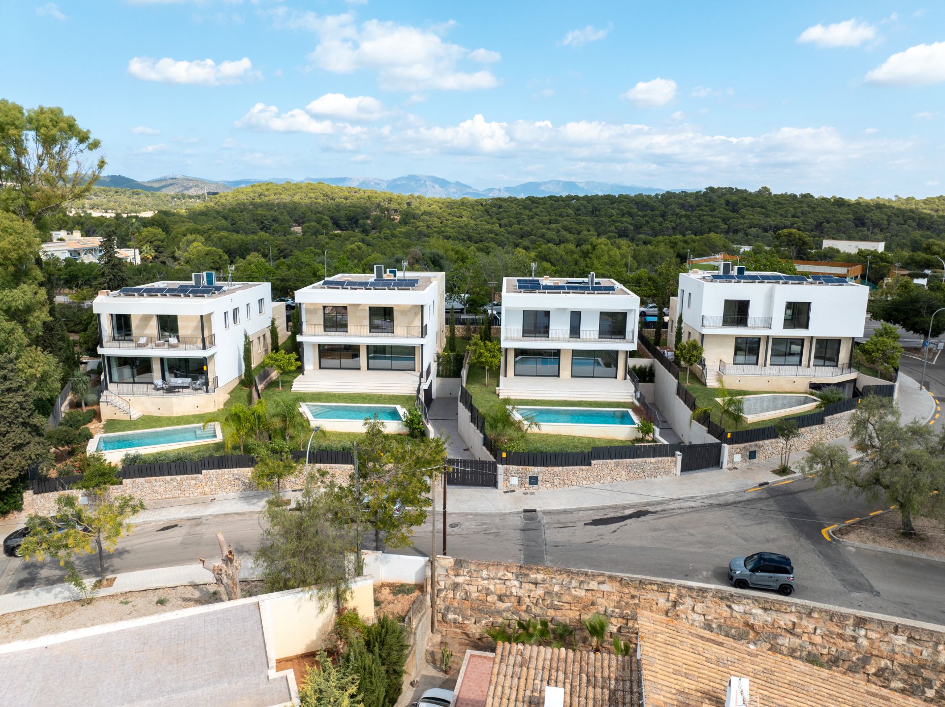 Exterior view of House or chalet for sale in  Palma de Mallorca  with Air Conditioner, Heating and Private garden