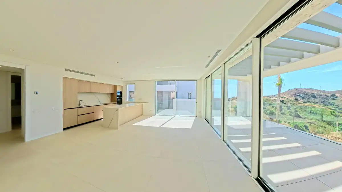 Cocina de Piso en venta en Ojén con Terraza y Piscina