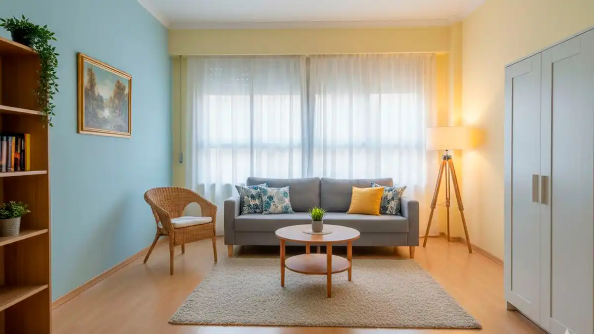 Sala de estar de Piso en venta en Baza con Trastero