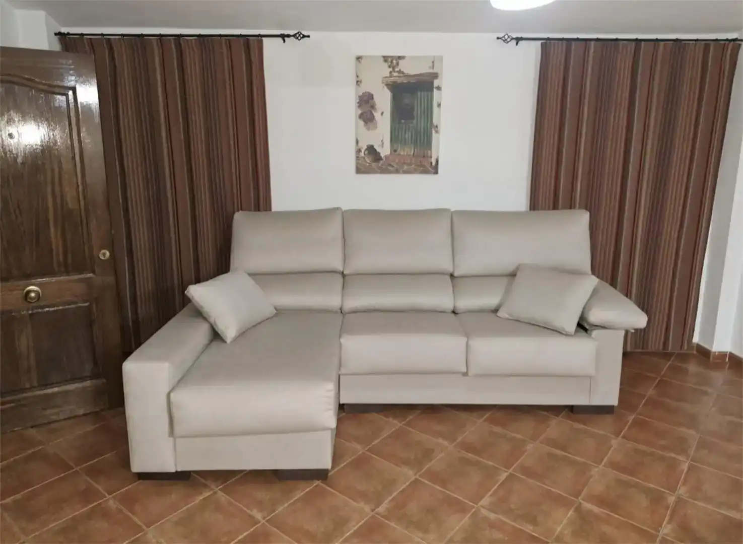 Sala d'estar de Pis en venda en La Iruela amb Aire condicionat i Piscina