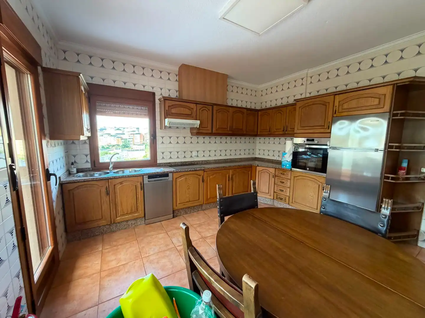 Cocina de Casa o chalet de alquiler en Lugo con Calefacción, Terraza y Amueblado