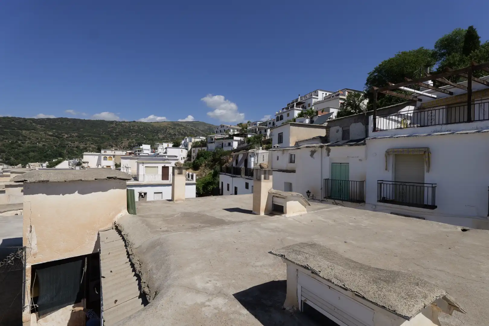 Vista exterior de Casa adosada en venta en Nevada con Terraza y Amueblado